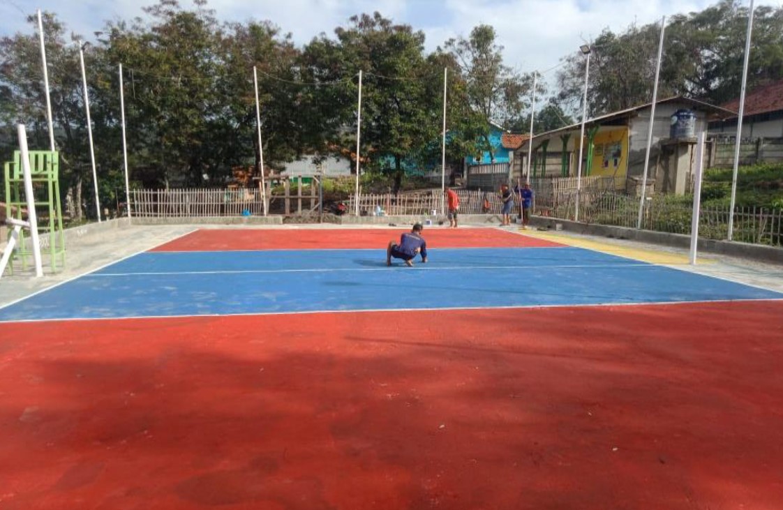 Nama Fasilitas: Lapangan Bola Volly